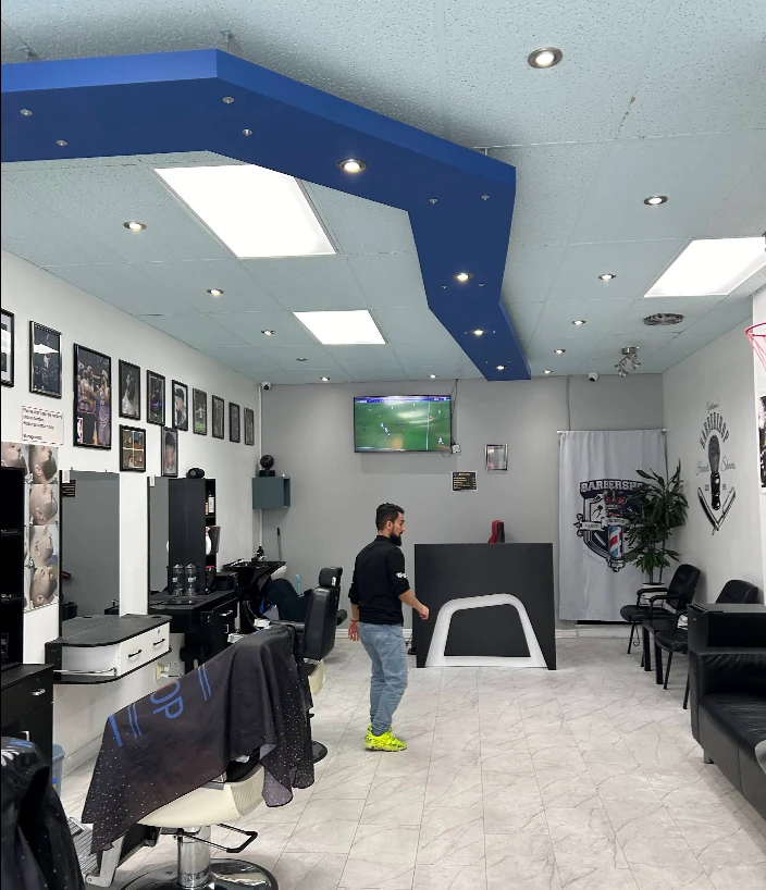 Nice Fade Barbershop interior Toronto