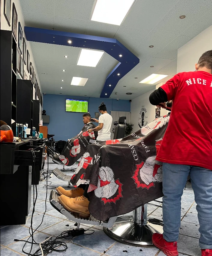 Barbers at work Nice Fade Toronto