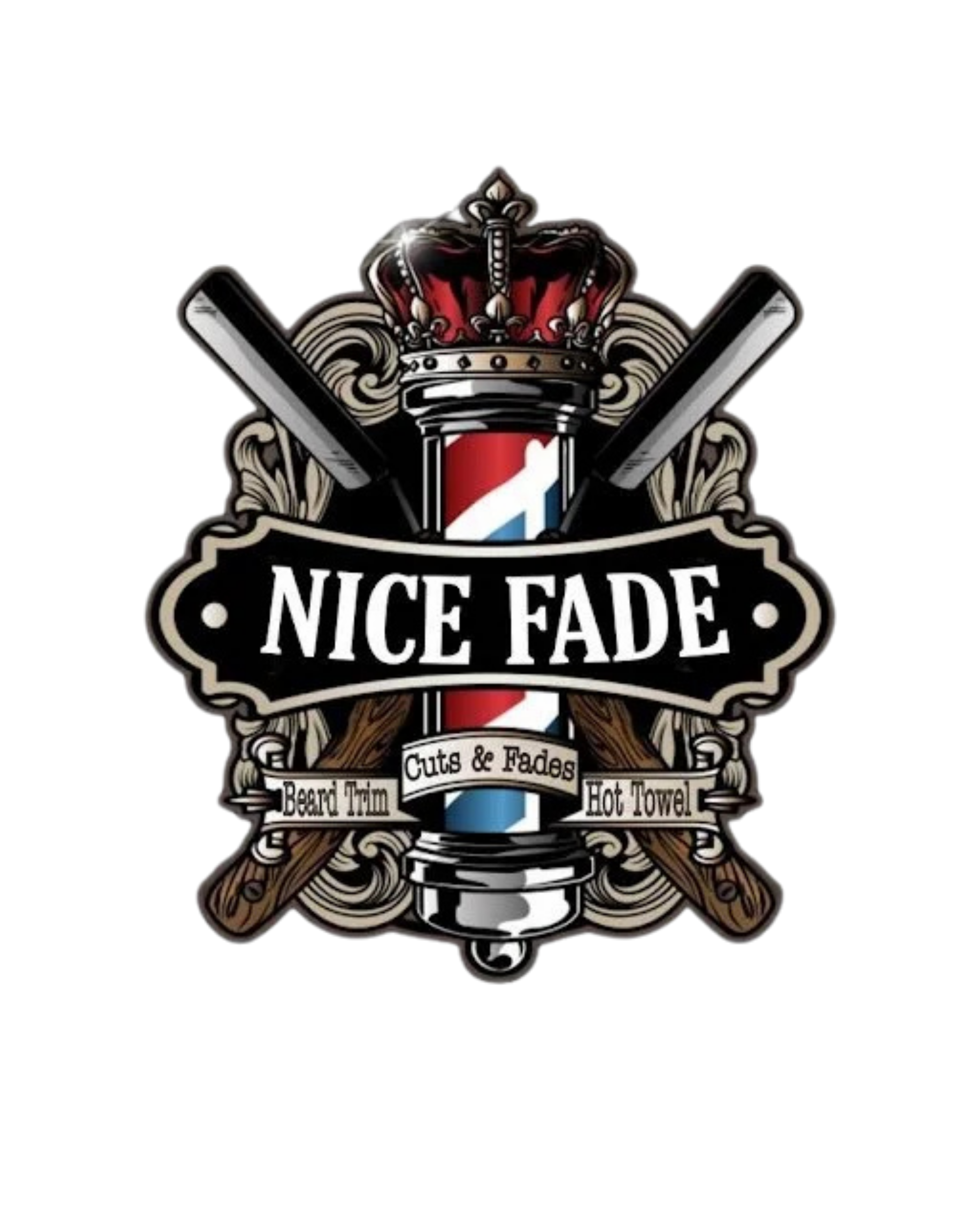Nice Fade Barbershop Logo